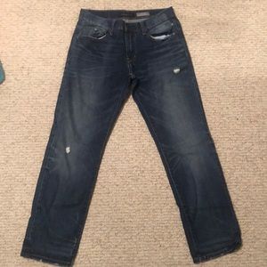 Aeropostale slim straight blue jeans